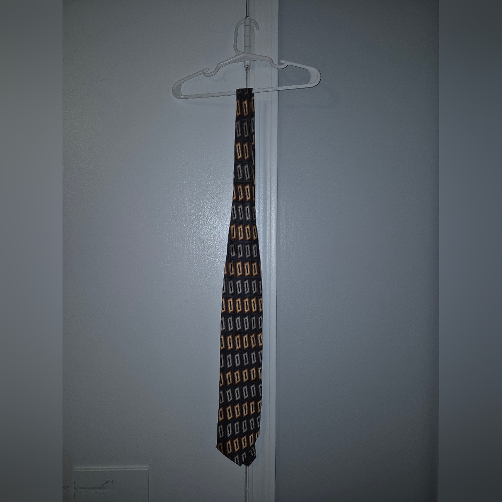 Boca Classics One Size Geometric Patterned Men's … - image 1